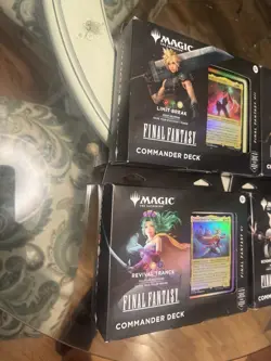 MTG FINAL FANTASY Sealed Commander Deck Bundle(Set of All 4 Decks) NEW - Image 3