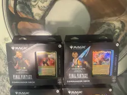 MTG FINAL FANTASY Sealed Commander Deck Bundle(Set of All 4 Decks) NEW - Image 4