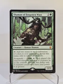 MTG Shaman of the Forgotten Ways Dragons of Tarkir 204/264 Regular Mythic - Image 1