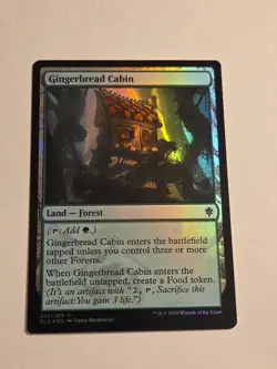Gingerbread Cabin FOIL X1 ELD MTG Throne of Eldraine - Image 1