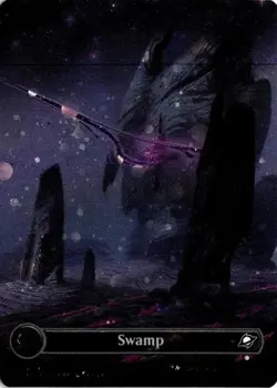 Swamp (0369) (Borderless) (Galaxy Foil) Edge of Eternities Foil - Image 1
