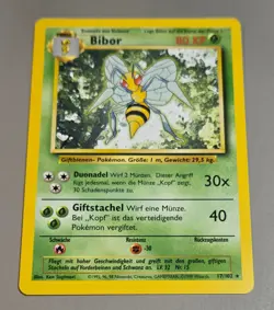 Bibor # 17/102 Rare Basis Set 1999 Pokemon Deutsch Near Mint to Mint Vintage - Image 1