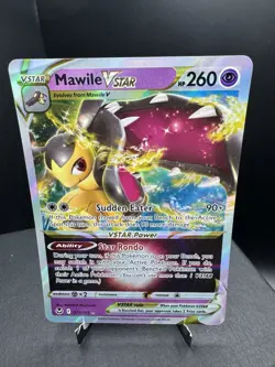 Pokemon TCG SWSH Silver Tempest Mawile VSTAR 071/195 Ultra Rare Holo NM! - Image 1