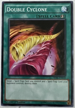 YuGiOh! - Double Cyclone SDSE-EN033 1st Edition Common - Image 1