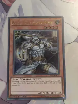 Wulf, Lightsworn Beast BLLR-EN039 Ultra Rare 1st Edition YuGiOh Card NM - Image 1