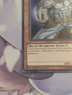 Wulf, Lightsworn Beast BLLR-EN039 Ultra Rare 1st Edition YuGiOh Card NM - Image 4