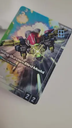 Gundam Card Game English Wing Gundam (Bird Mode) Tournament Winner Pack Promo - Image 2