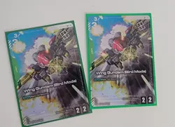 Gundam Card Game English Wing Gundam (Bird Mode) Tournament Winner Pack Promo - Image 4