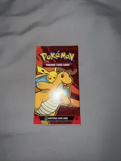 Pokemon 2025 Dragons McDonalds Promo Sealed Booster Card Pack (4 cards) - Image 1