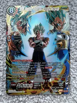 SSB Vegito, Power to Resist Despair BT27-138 SCR - Dragon Ball Super Card Game - Image 1
