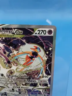 Pokemon Deoxys VSTAR Ultra Rare Card GG46/GG70 Crown Zenith: Galarian Gallery - Image 2