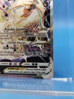 Pokemon Deoxys VSTAR Ultra Rare Card GG46/GG70 Crown Zenith: Galarian Gallery - Image 5