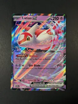 Pokemon TCG Latias EX Surging Sparks Scarlet & Violet Double Rare Card 76/191 - Image 1