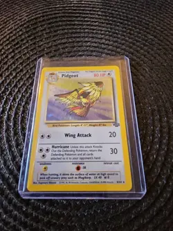 Pokemon Pidgeot TCG Jungle Holo Card 8/64 Unlimited Holo Rare - Image 2