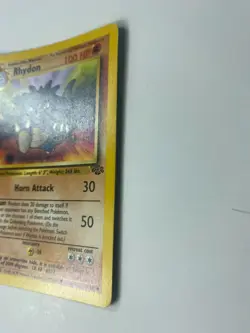 Rhydon 45/64 1st Edition Jungle Set Pokemon Card 1999 - Image 2