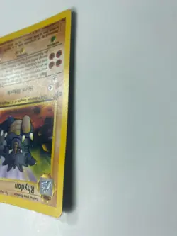 Rhydon 45/64 1st Edition Jungle Set Pokemon Card 1999 - Image 4
