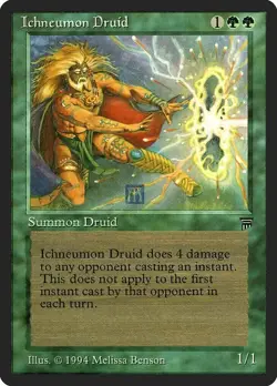 Ichneumon Druid [Legends] Moderately Played - Image 1