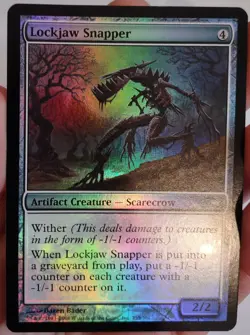 Lockjaw Snapper x1 - Foil - Shadowmoor - NM Unplayed - Image 5