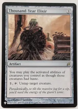 Thousand-Year Elixir #263 (NM) The List Reprints LIST Magic MTG - Image 1