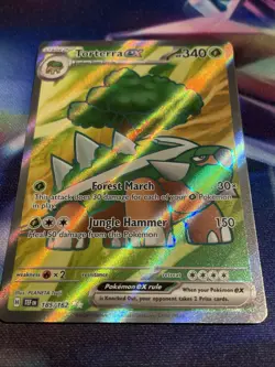 Pokemon TCG Torterra ex 185/162 Full Art Ultra Rare Temporal Forces NM/M - Image 2