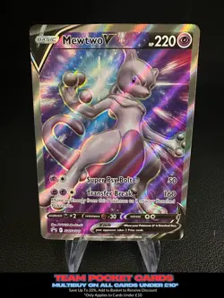 Mewtwo V SWSH229, Black Star Promo, Pokemon, NM - Image 1