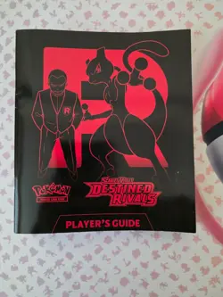 Destined Rivals Players Guide - Scarlet & Violet ETB Booklet - Pokemon TCG (NEW) - Image 1