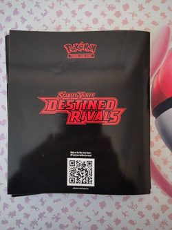 Destined Rivals Players Guide - Scarlet & Violet ETB Booklet - Pokemon TCG (NEW) - Image 2