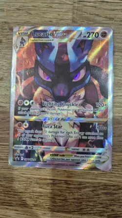 Pokemon TCG Lucario VSTAR SWSH291 Promo Crown Zenith Sealed - Image 1