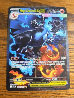 Pokemon Phantasmal Flames # 125/94 MEGA CHARIZARD X EX,,never played,,read - Image 1