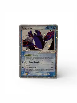 Kyogre EX 037 Nintendo Black Star Promo Collector's Tins HOLO SWIRL Pokemon - Image 1