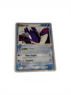 Kyogre EX 037 Nintendo Black Star Promo Collector's Tins HOLO SWIRL Pokemon - Image 3