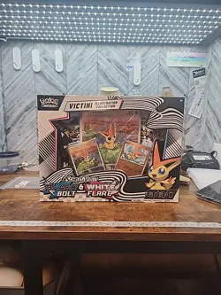 Pokemon TCG Black Bolt & White Flare Victini Illustration Collection Box - Image 2