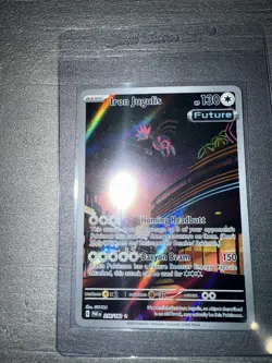 Pokemon TCG Iron Jugulis Paradox Rift Holo Illustration Rare NM 216/182 #216 - Image 1