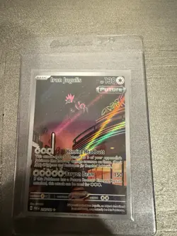 Pokemon TCG Iron Jugulis Paradox Rift Holo Illustration Rare NM 216/182 #216 - Image 3