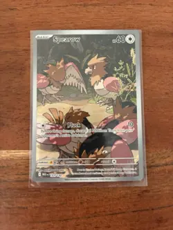 Spearow 151/132 Illustration Rare Pokemon Mega Evolution Base Set - Image 1