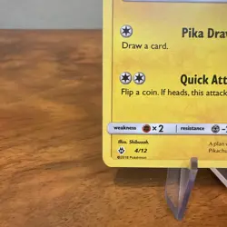 Pokemon TCG Pikachu 4/12 McDonald's 2018 Holo Promo Mod Play - Image 5