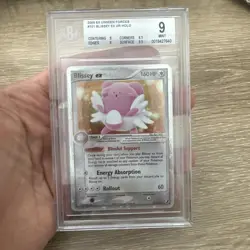 Blissey EX #101 Pokemon Unseen Forces BGS 9 holo ultra rare - Image 2