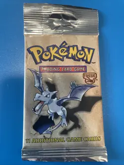 WOTC Pokemon Fossil Long Crimp Booster Pack - Image 2