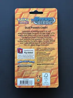 Pokemon XY Steam Siege Sealed Checklane Blister Lucario Promo - Image 2