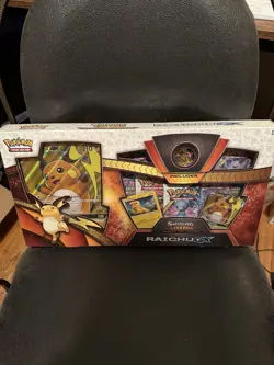 Sealed Pokemon Shining Legends Raichu GX Special Collection Box - Image 1