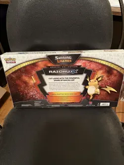 Sealed Pokemon Shining Legends Raichu GX Special Collection Box - Image 2