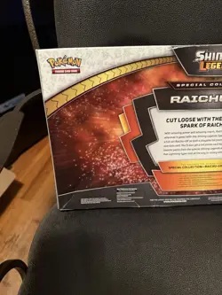 Sealed Pokemon Shining Legends Raichu GX Special Collection Box - Image 3