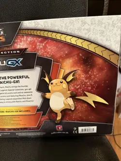Sealed Pokemon Shining Legends Raichu GX Special Collection Box - Image 4