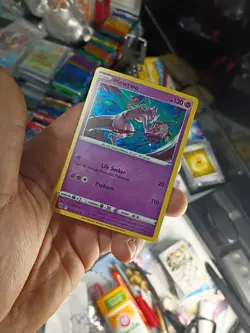 Pokemon Mewtwo Cosmo HOLO Promo 056/172 Mew V Box Exclusive! W/ Holo Bleed ✨ - Image 1