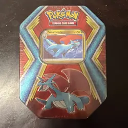 Pokemon TCG 2019 Salamence Dragons Tin NEW/SEALED - Image 1