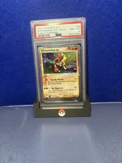 Hitmonchan EX 98/109 - Ruby & Sapphire - PSA 8 NM-MT - Pokemon TCG - Image 1