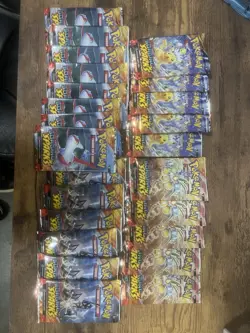 Pokemon Scarlet & Violet Surging Sparks Factory Sealed 24 Booster Pack lot - Image 2