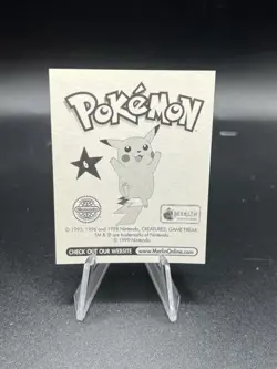 Charizard Merlin Pokemon Album Stickers #6 1999 Nm BD3 - Image 3