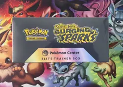 Pokemon Center Exclusive Surging Sparks Elite Trainer Box New Sealed PC ETB - Image 4