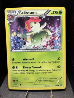 Pokemon TCG XY Ancient Origins Bellossom 4/98 Cosmos Holo Rare Promo NM! - Image 1